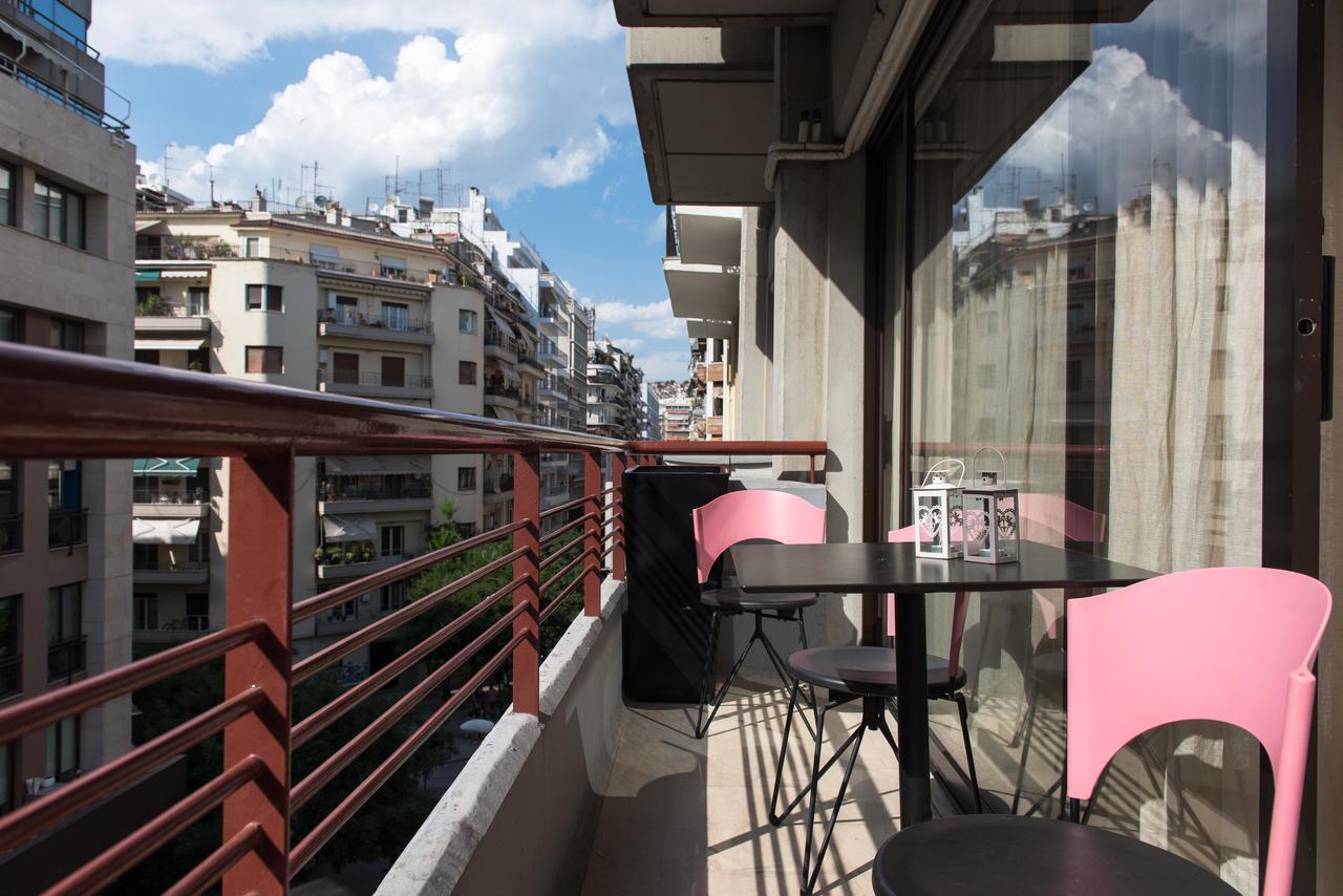 סלוניקי Fabulous Sea View Apartment מראה חיצוני תמונה