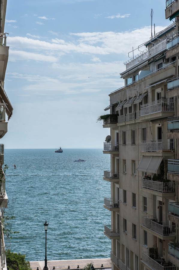 סלוניקי Fabulous Sea View Apartment מראה חיצוני תמונה